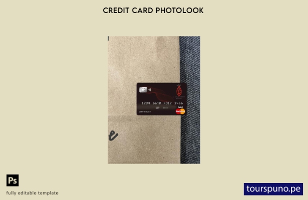 listo para imprimir plantilla frontal de aspecto fotográfico de tarjeta maest 13